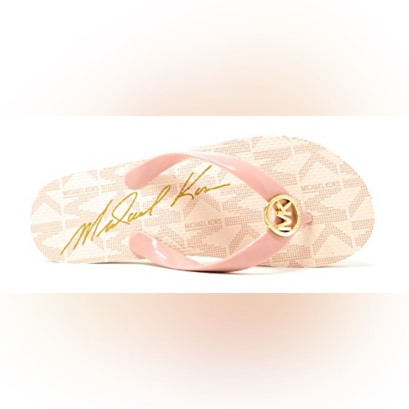 Michael Kors Shoes - Michael Kors Jet Set Flip Flops – Size 8 (Ballet Pink)